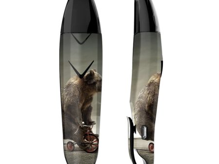 Skin Decal for Suorin Vagon  Vape   Bear riding Tricycle Hot on Sale