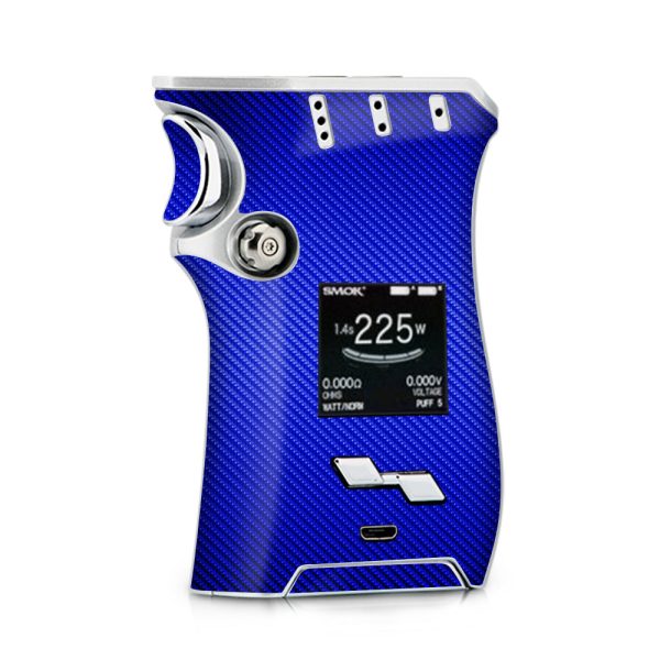 Blue Carbon Fiber Graphite Smok Mag kit Skin Online now