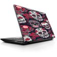 Sugar Skulls Red Black Dia De Los HP Dell Compaq Mac Asus Acer 13 to 16 inch Skin Online Hot Sale