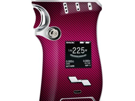 Purple,Black Carbon Fiber Graphite Smok Mag kit Skin Online Sale