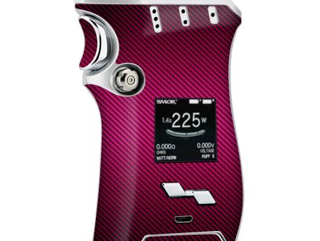 Pink,Black Carbon Fiber Graphite Smok Mag kit Skin For Discount